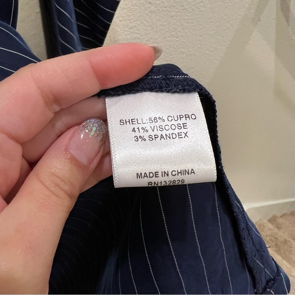 L’academie Pinstripe Mini Dress - Picture 6 of 9